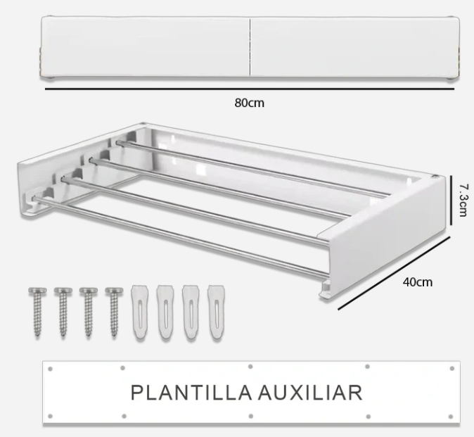 TENDEDERO PLEGABLE INTELIGENTE | PROMO LIMITADA ¡QUEMA DE STOCK!