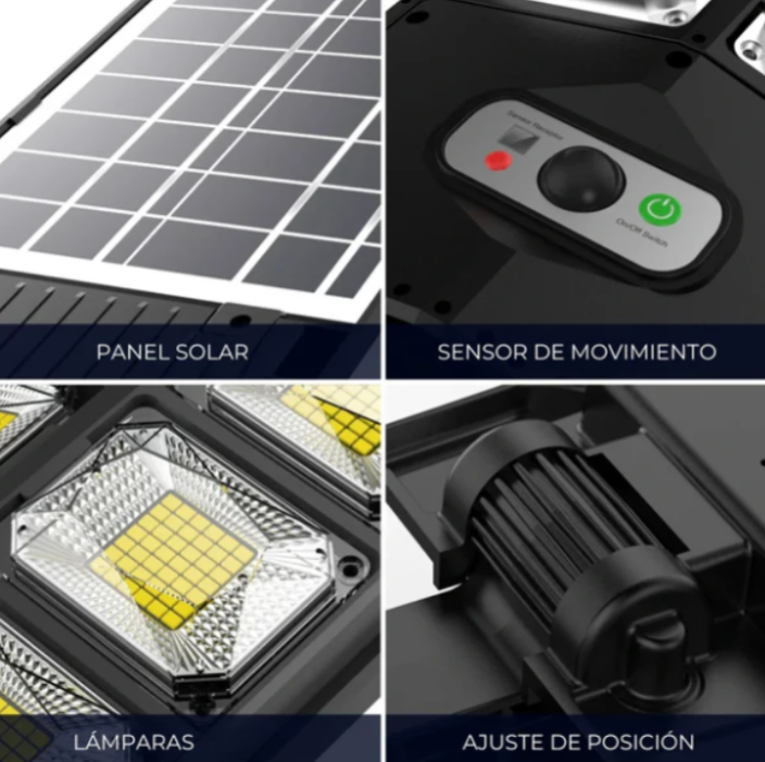ECOSOLAR MAX™ – LÁMPARA SOLAR EXTERIOR (¡ILUMINA GRATIS PARA SIEMPRE!) + 🎁 REGALO EXCLUSIVO: 1X LINTERNA TÁCTICA PROFESIONAL