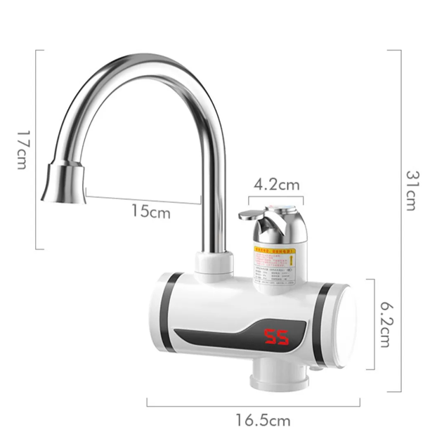 GRIFO INTELIGENTE™ – ¡AGUA CALIENTE AL INSTANTE, PLACER GARANTIZADO!