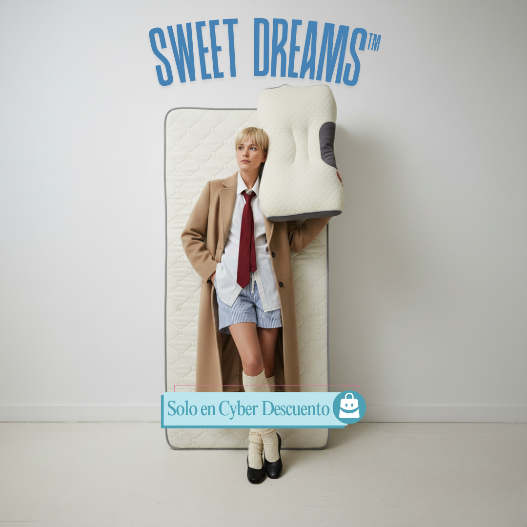 🌙 SWEETDREAMS™ ALMOHADA CERVICAL – 🎁 ¡LLEVA 2 Y PAGA 1!