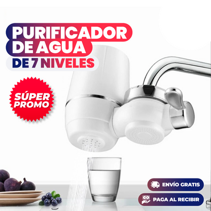 FILTRO PURIFICADOR DE AGUA DE 7 NIVELES – ¡PROTEGE A TU FAMILIA CON CADA GOTA!