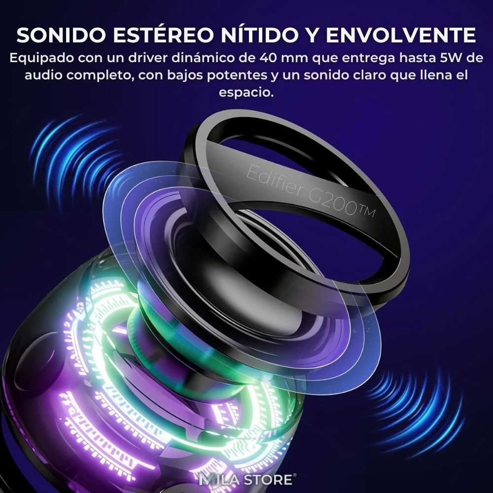 Edifier G200™ – Altavoz Magnético Bluetooth 5.3