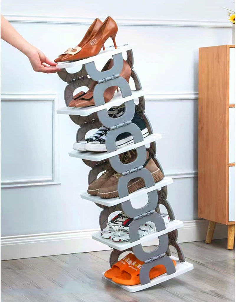 💥 ZAPATERO PLEGABLE 5 PISOS – ORGANIZA TODO TU CAOS EN MINUTOS