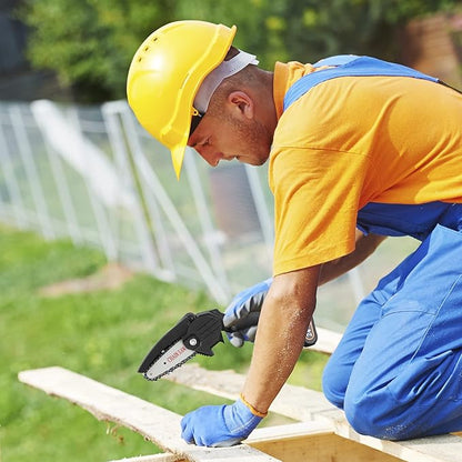 MOTOSIERRA INALÁMBRICA POWERMAX™ – ¡CORTE PRECISO + 1 BATERÍA DE REGALO!