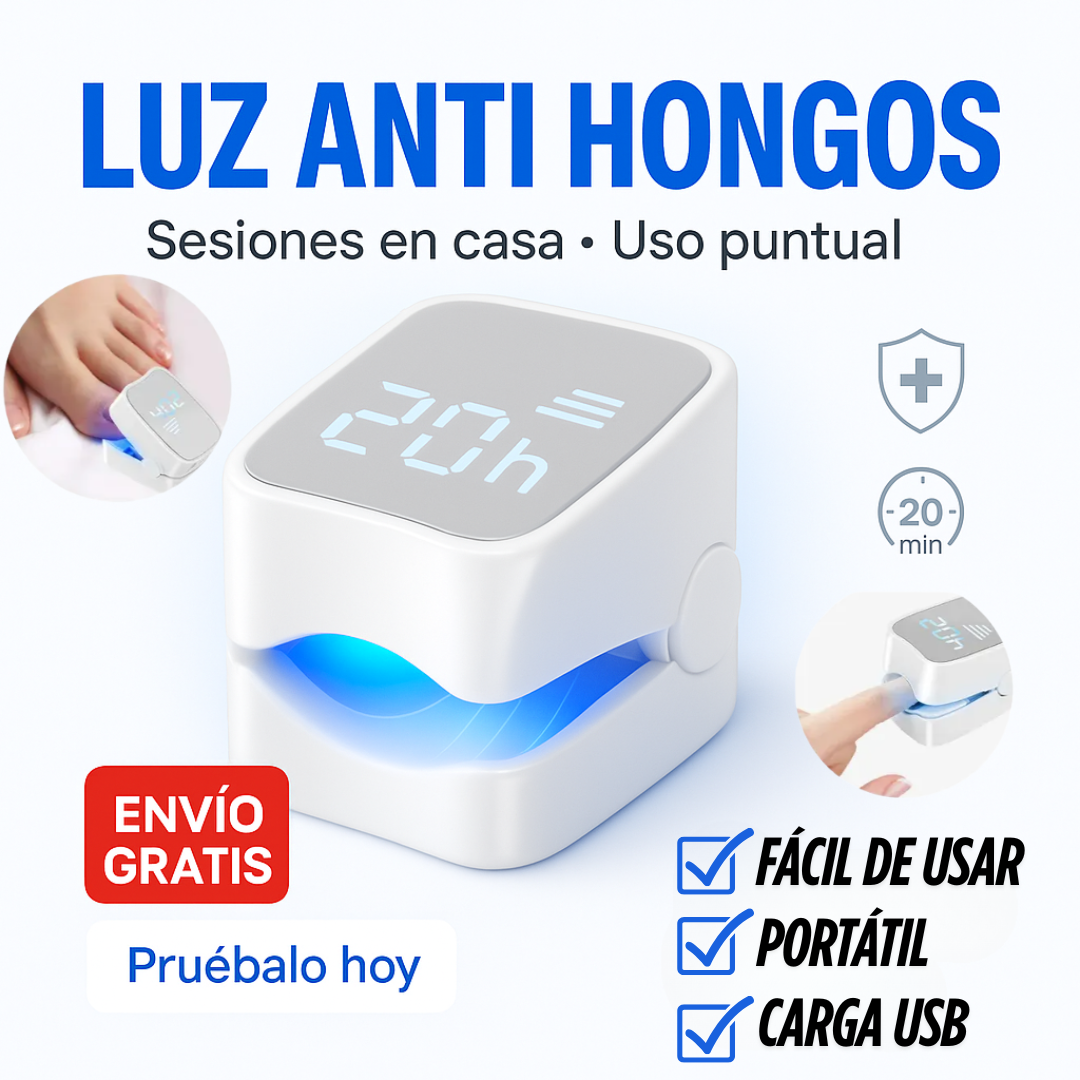 LASERNAIL PRO™ – ADIÓS A LOS HONGOS EN TIEMPO RÉCORD 💅✨