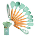 SET DE UTENSILIOS MULTIFUNCIONAL SILICONA – ¡COCINA COMO UN CHEF, SIN PAGAR DE MÁS!