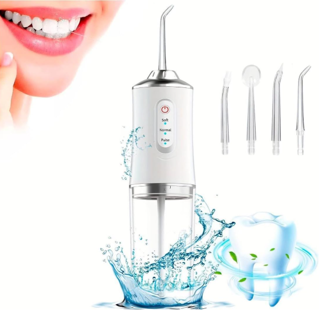 ¡IRRIGADOR PORTÁTIL 4 EN 1 HIDRODENT – SONRISA PERFECTA SIN DOLOR, SIN COSTOS Y EN TIEMPO RÉCORD! 😁