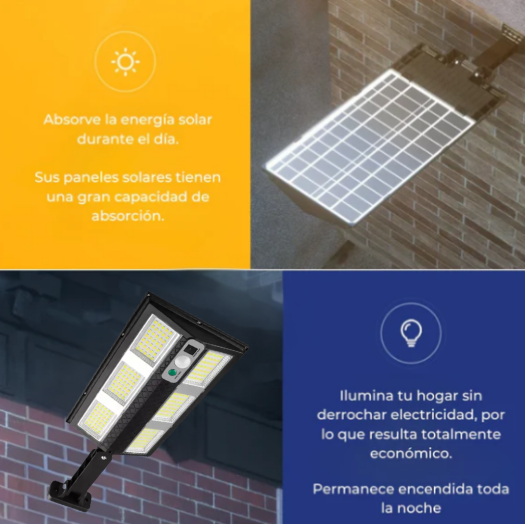 ECOSOLAR MAX™ – LÁMPARA SOLAR EXTERIOR (¡ILUMINA GRATIS PARA SIEMPRE!) + 🎁 REGALO EXCLUSIVO: 1X LINTERNA TÁCTICA PROFESIONAL