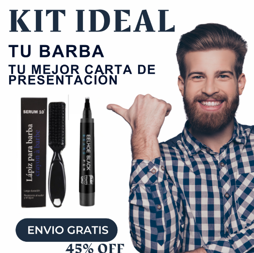 KIT BARBA PERFECTA PRO – BARBA LLENA, HOMBRE SEGURO