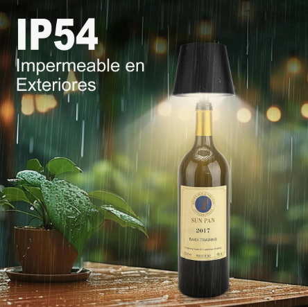 LÁMPARA MÁGICA DE BOTELLA – CREA AMBIENTES ÚNICOS Y LLENOS DE ENCANTO ✨