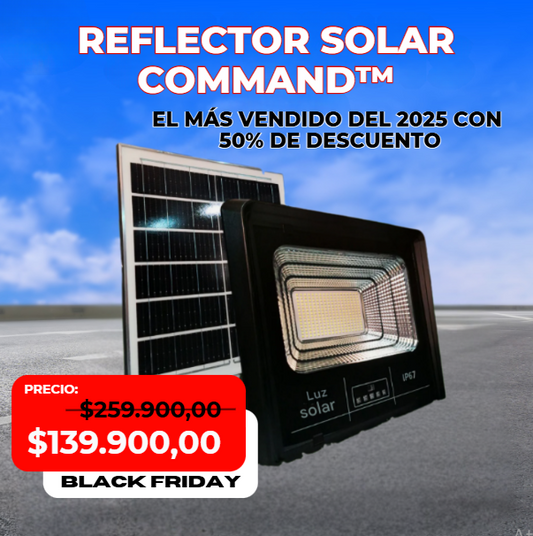 ¡LIQUIDACIÓN FINAL DEL AÑO! REFLECTOR SOLAR COMMAND™ – EL MÁS VENDIDO DEL 2025 CON 50% DE DESCUENTO