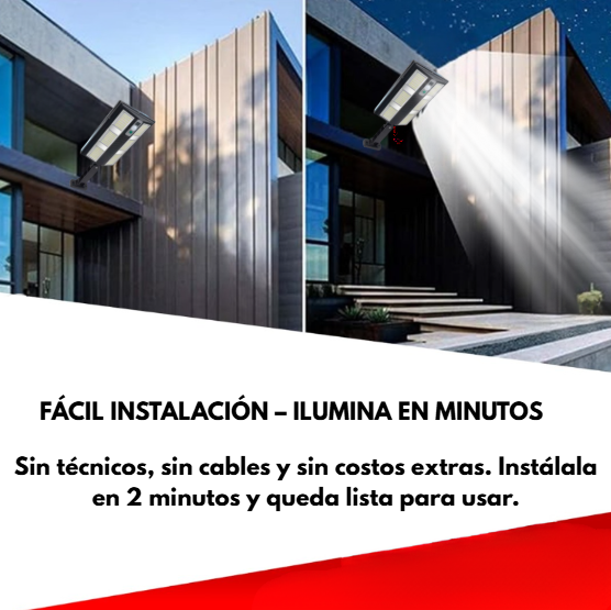 ECOSOLAR ULTRA™ – ¡LIQUIDACIÓN FINAL DEL AÑO! LAMPARA SOLAR + LINTERNA PROFESIONAL  DE REGALO 🎁