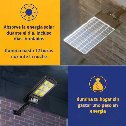 Reflector MaxPower™ - Ilumina, Protege y No Pagas Energía - ⭐ LIQUIDACIÓN FINAL DEL AÑO ⭐