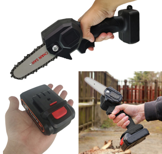 MOTOSIERRA INALÁMBRICA RECARGABLE 24V  (PROMOCIÓN DE ANIVERSARIO DE LA TIENDA 🎉)
