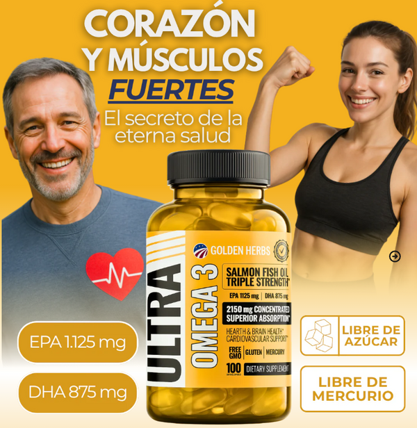¡DESCUENTO IRRESISTIBLE! ULTRA OMEGA 3 EN LIQUIDACIÓN TOTAL
