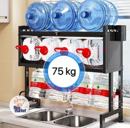 55% OFF | ESCURRIDOR DE PLATOS GRANDE EN ACERO INOXIDABLE | 55% DE DESCUENTO HOY!!!