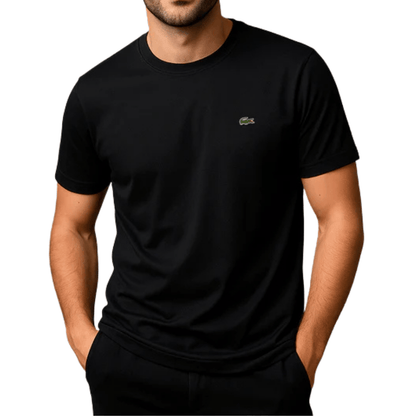 ⭐ PACK NAVIDEÑO: Camiseta Lacoste + Reloj (REGALO) 🐊