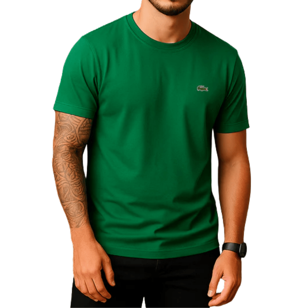 ⭐ PACK NAVIDEÑO: Camiseta Lacoste + Reloj (REGALO) 🐊