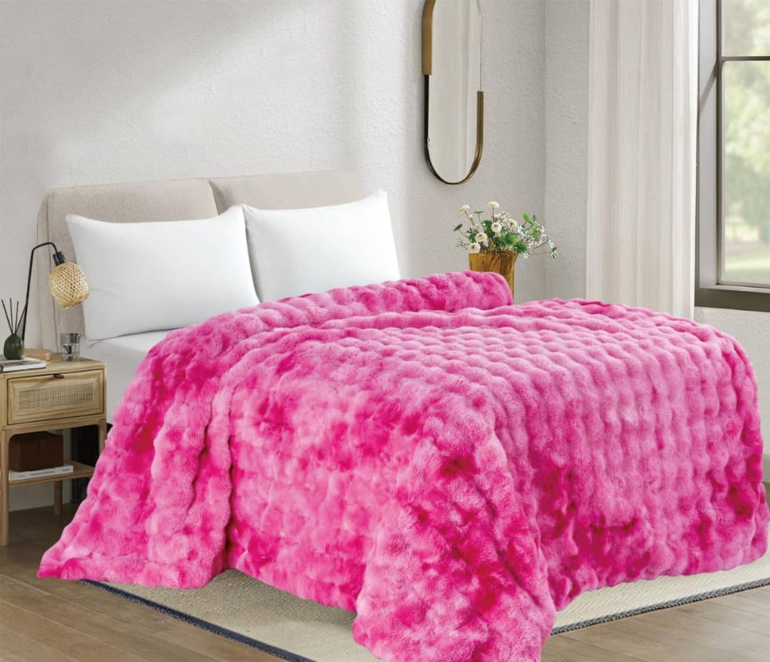 Cobija SúperSuave™ – Piel de Conejo Ovejera (210x190 cm) | OFERTA NAVIDEÑA