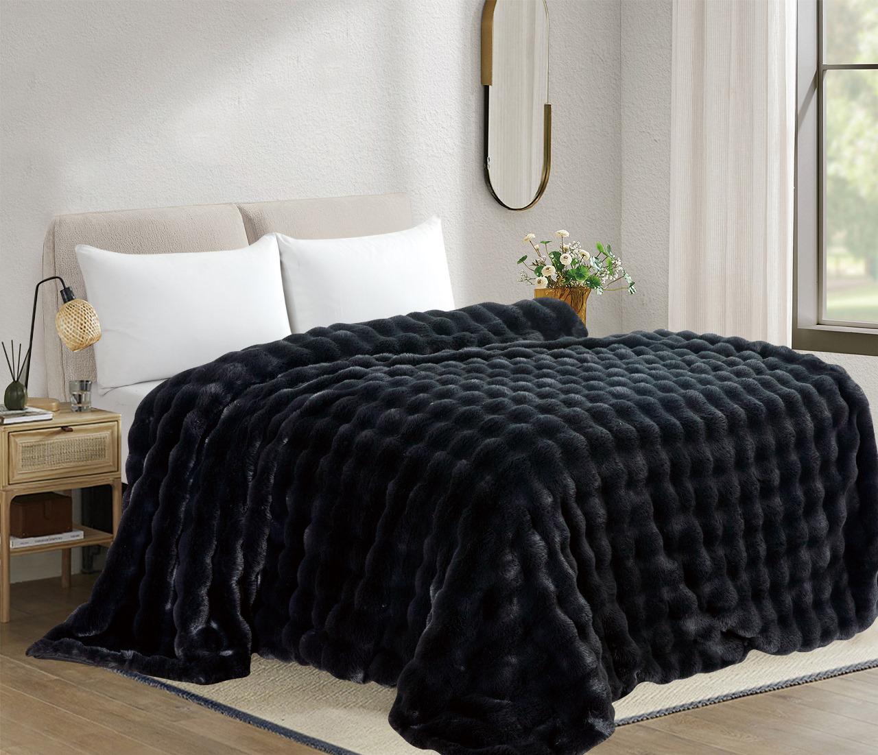 Cobija SúperSuave™ – Piel de Conejo Ovejera (210x190 cm) | OFERTA NAVIDEÑA