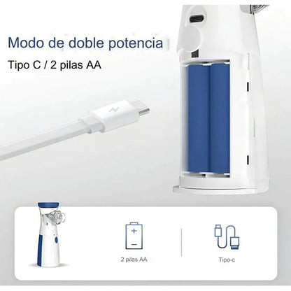 AIREASE™ NEBULIZADOR PORTÁTIL – RESPIRA MEJOR EN CUALQUIER LUGAR