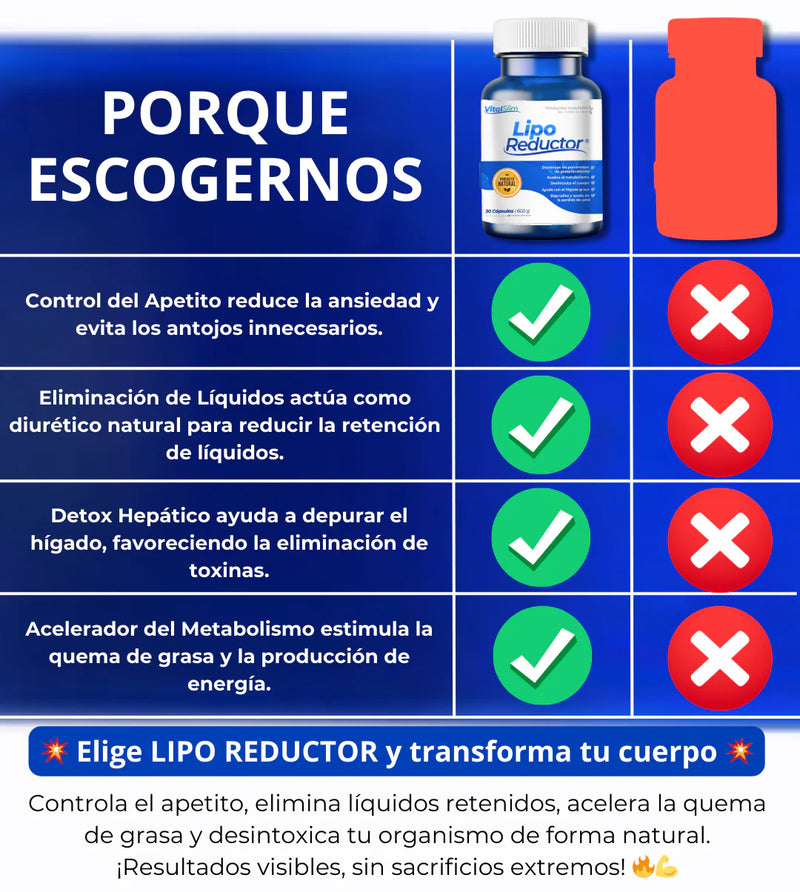 LIPO REDUCTOR - DESCUBRE TU MEJOR VERSIÓN CADA DÍA
