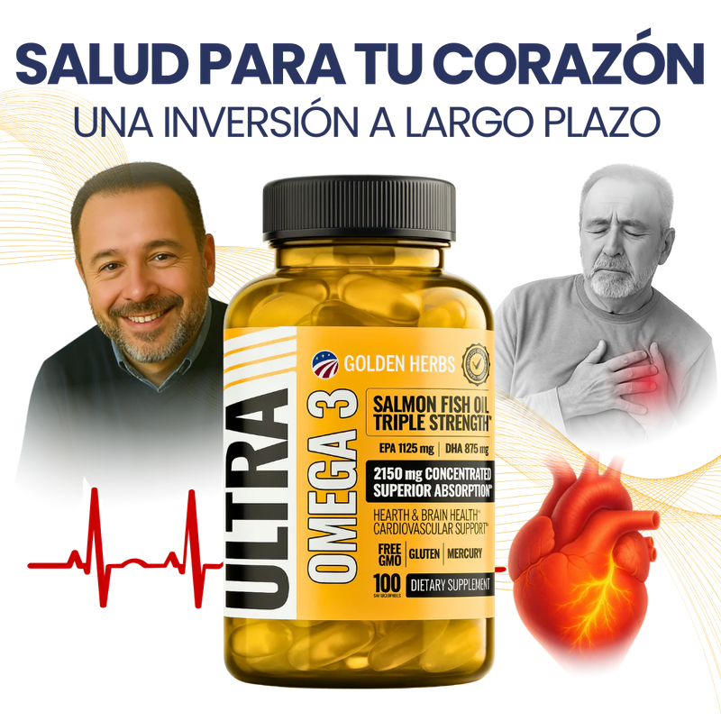 ¡DESCUENTO IRRESISTIBLE! ULTRA OMEGA 3 EN LIQUIDACIÓN TOTAL