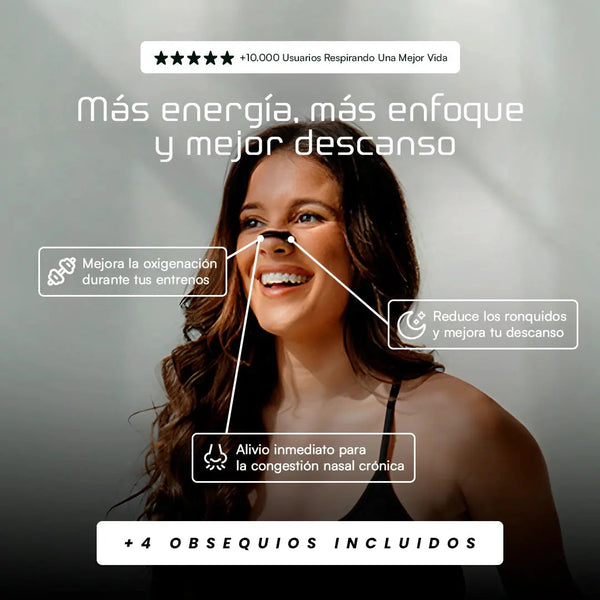 DILATADOR NASAL UP LIFE™ – RESPIRA CON CALIDAD DÍA Y NOCHE