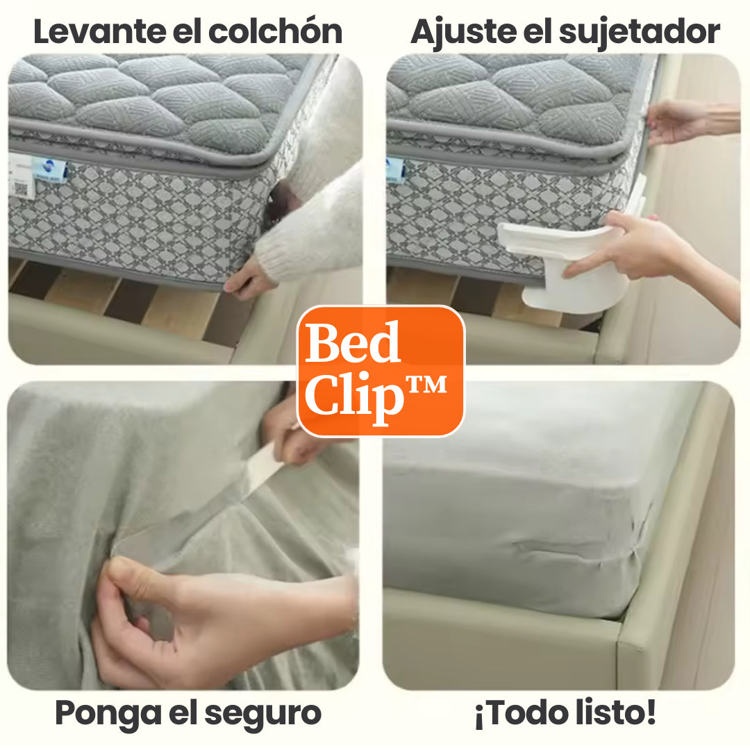 BEDCLIP – EL SECRETO PARA UNA CAMA PERFECTA TODAS LAS NOCHES