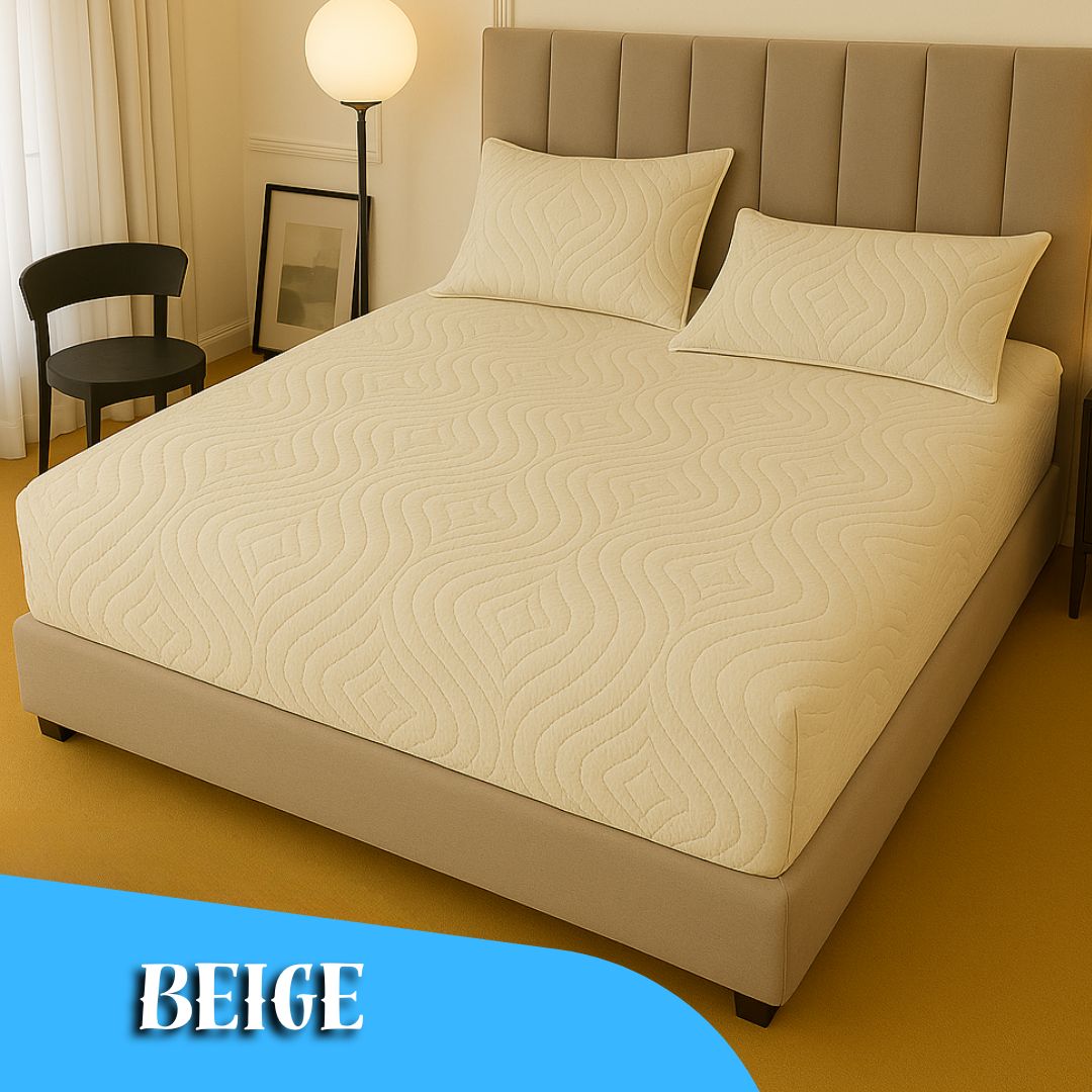 ¡SOLO POR HOY! PROTECTOR DE COLCHÓN 100% IMPERMEABLE PREMIUM + FUNDAS DE REGALO INCLUIDAS 🎁