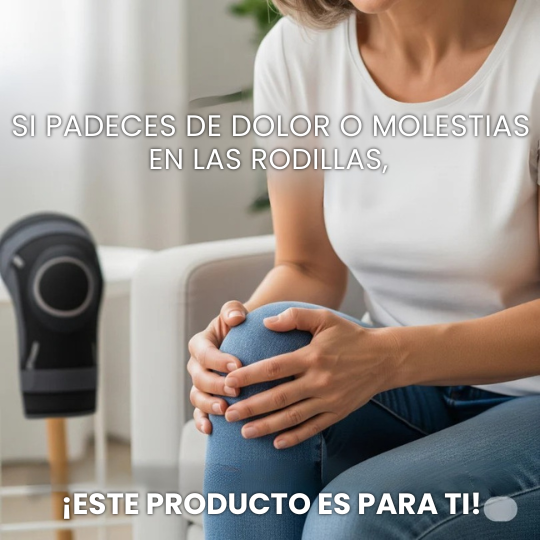 RODILLERA TERAPÉUTICA CALORPLUS™ –  ¡COMPRA 1 Y LLEVA OTRA GRATIS PARA TRATAR TUS DOS RODILLAS!