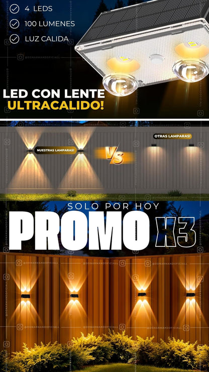 LUMENTECH™ - ¡PAGA HOY 1 Y LLÉVATE 3 LÁMPARAS SOLARES! ⚡️