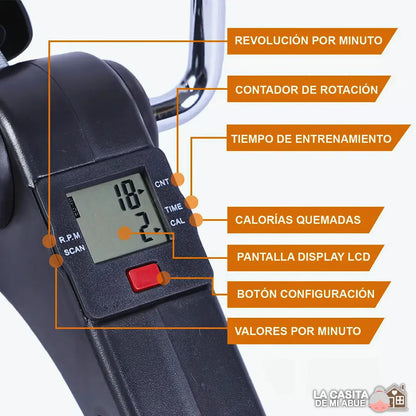 PEDALEAFIT™ – COMPACTA, PRÁCTICA Y LLENA DE SALUD.