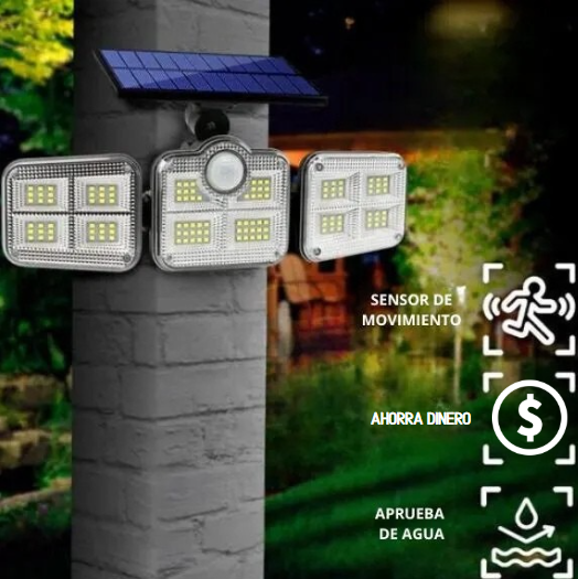 HOMELIGHT REFLECTOR SOLAR + 🎁 REGALO EXCLUSIVO: 1X LINTERNA TÁCTICA PROFESIONAL