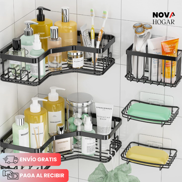 ORGANIZADOR ESPACIO PLUS – TRANSFORMA TU BAÑO EN UN ESPACIO IMPECABLE