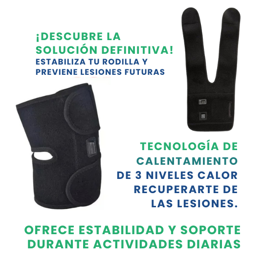 RODILLERA TERAPÉUTICA CALORPLUS™ –  ¡COMPRA 1 Y LLEVA OTRA GRATIS PARA TRATAR TUS DOS RODILLAS!