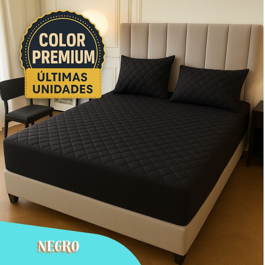 ¡SOLO POR HOY! PROTECTOR DE COLCHÓN 100% IMPERMEABLE PREMIUM + FUNDAS DE REGALO INCLUIDAS 🎁