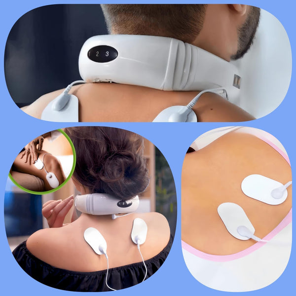 MASAJEADOR DE CUELLO RELAXNECK PRO™ – RELAJACIÓN PROFUNDA DONDE Y CUANDO LO NECESITES.