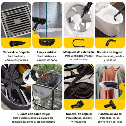 VAPOR PRO – LIMPIEZA PROFESIONAL EN TU CASA (50% SOLO HASTA AGOTAR STOCK)
