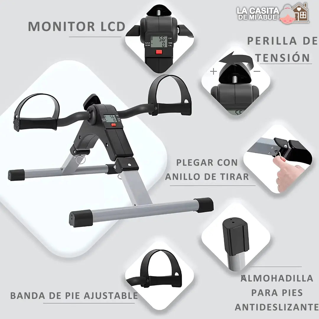 PEDALEAFIT™ – COMPACTA, PRÁCTICA Y LLENA DE SALUD.