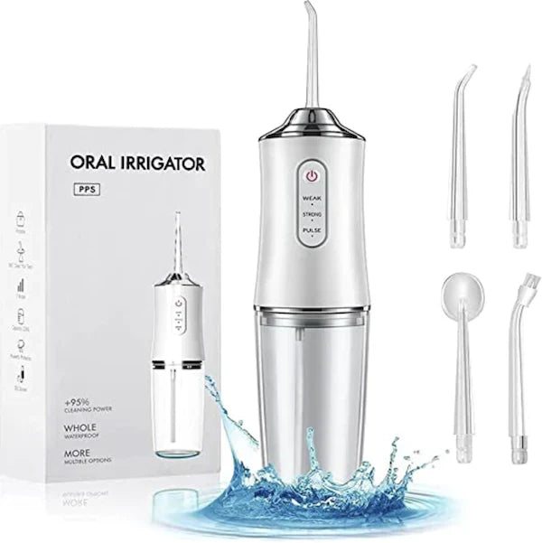 ¡IRRIGADOR PORTÁTIL 4 EN 1 HIDRODENT – SONRISA PERFECTA SIN DOLOR, SIN COSTOS Y EN TIEMPO RÉCORD! 😁