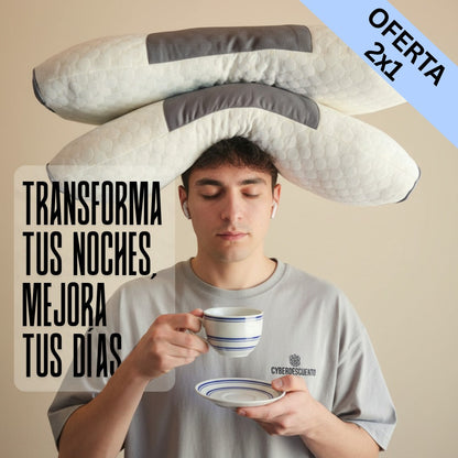 🌙 SWEETDREAMS™ ALMOHADA CERVICAL – 🎁 ¡LLEVA 2 Y PAGA 1!